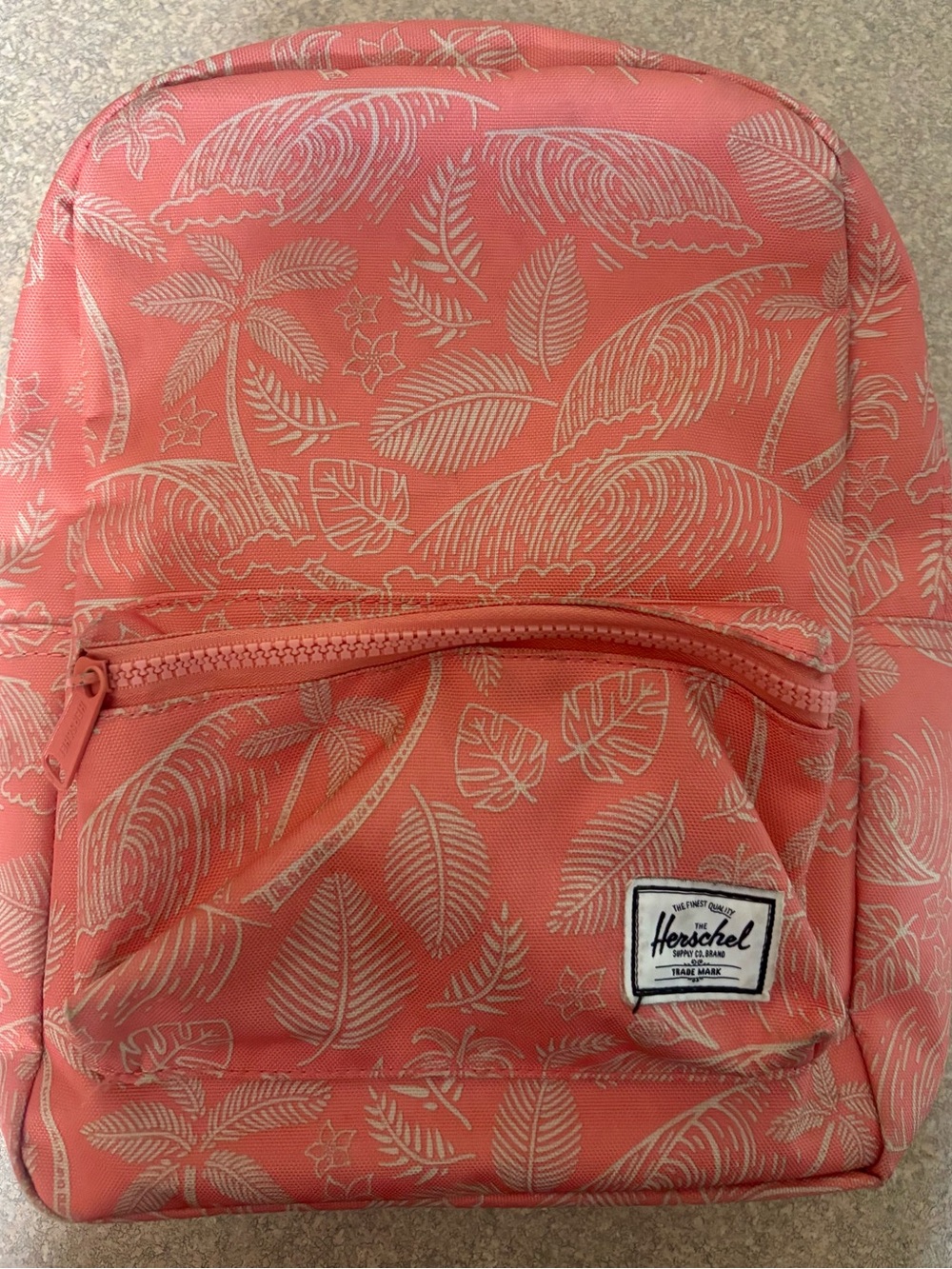 Herschel Supply Company Pink Tropical Print KidsBackpack